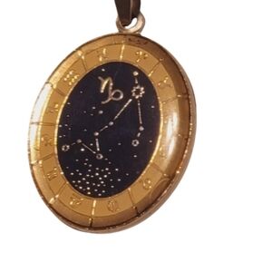 Alex and Ani Gold and Black Pendant Necklace